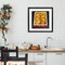 Stupell Industries Collaged Garden Peaches Framed Print Under Glass, design by Nancy Overton